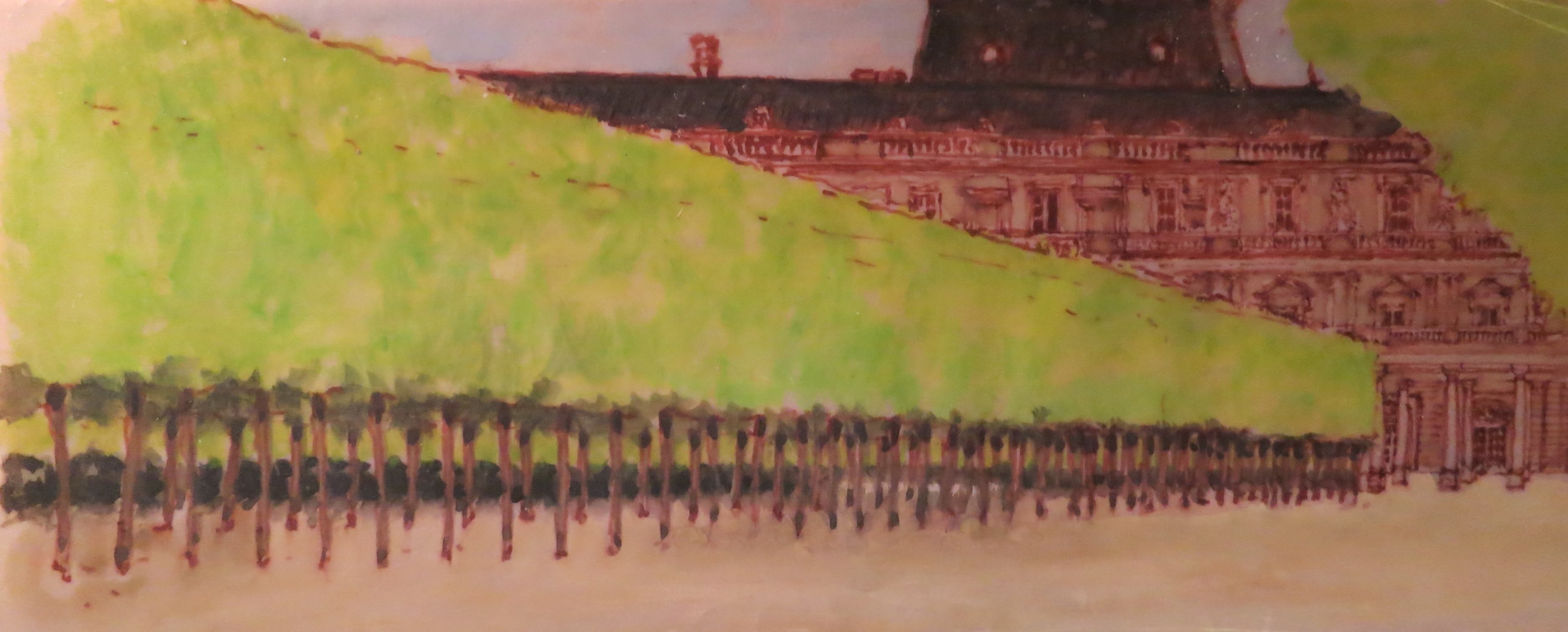 watercolour on vellum